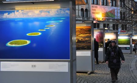 Photo exhibition on climate change held in Copenhagen